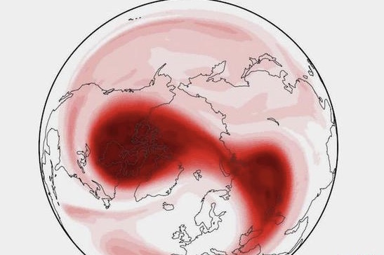 美媒：北极平流层突然升温，或引发大寒潮