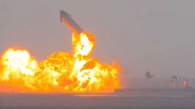 SN10为何会着陆后原地爆炸？马斯克：着陆太"硬"了