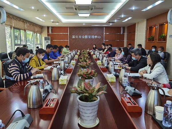 市公园管理中心召开2021粤港澳大湾区深圳花展园博园花艺大赛决赛和直播工作专题会议