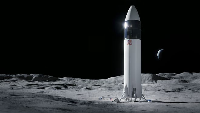 SpaceX赢得NASA 29亿美元大单：制造载人登月着陆器