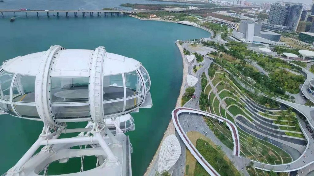 “湾区之光”摩天轮闪耀启程,点亮湾区新地标
