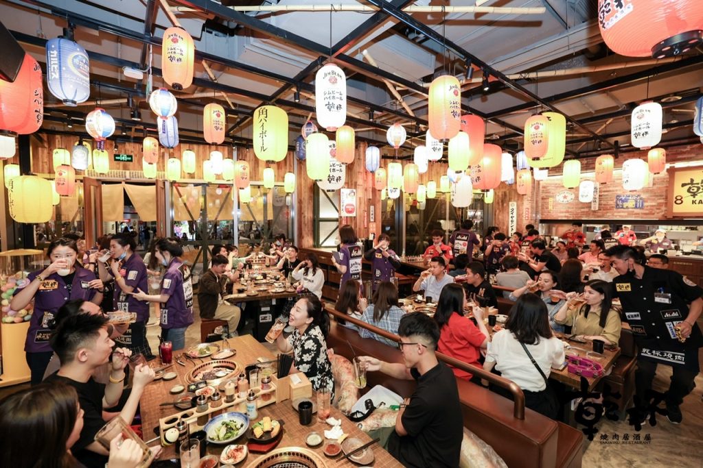 宝安壹方城又现潮流新地标!知名烧肉品牌-乾杯烧肉居酒屋