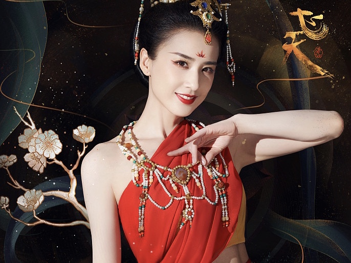 黄圣依古风造型曝光 轻歌曼舞绝美倾城