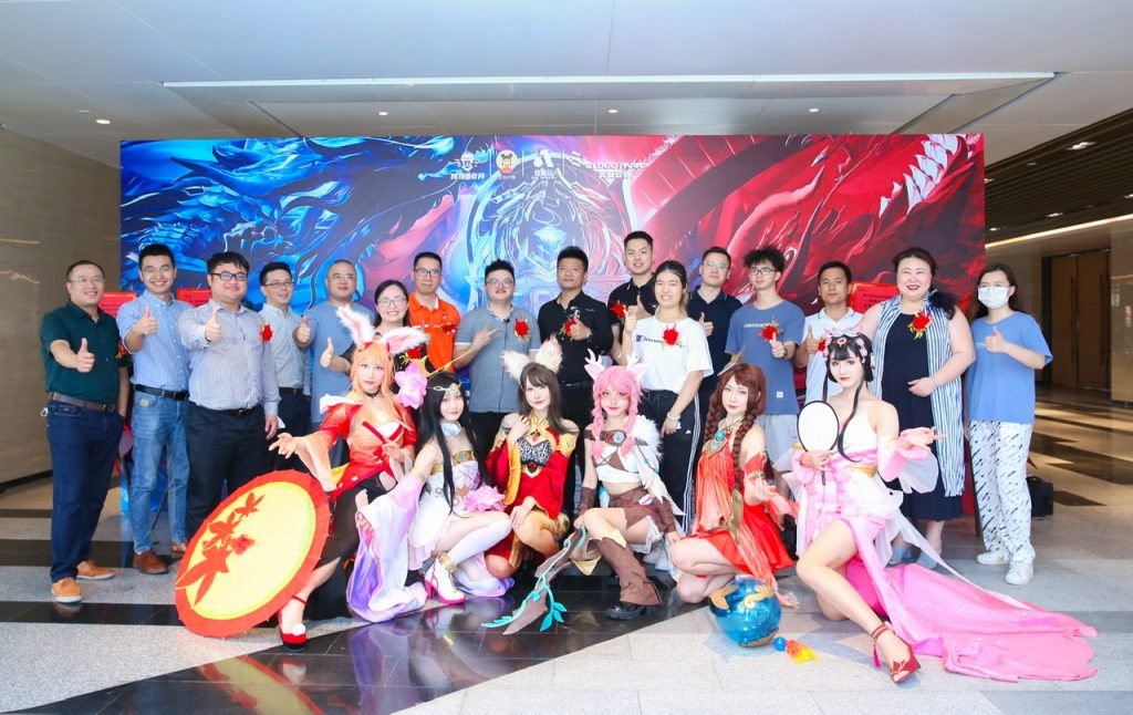 中国跨境电商第二届电子竞技联赛“领星ERP杯”王者荣耀争霸赛盛大开幕