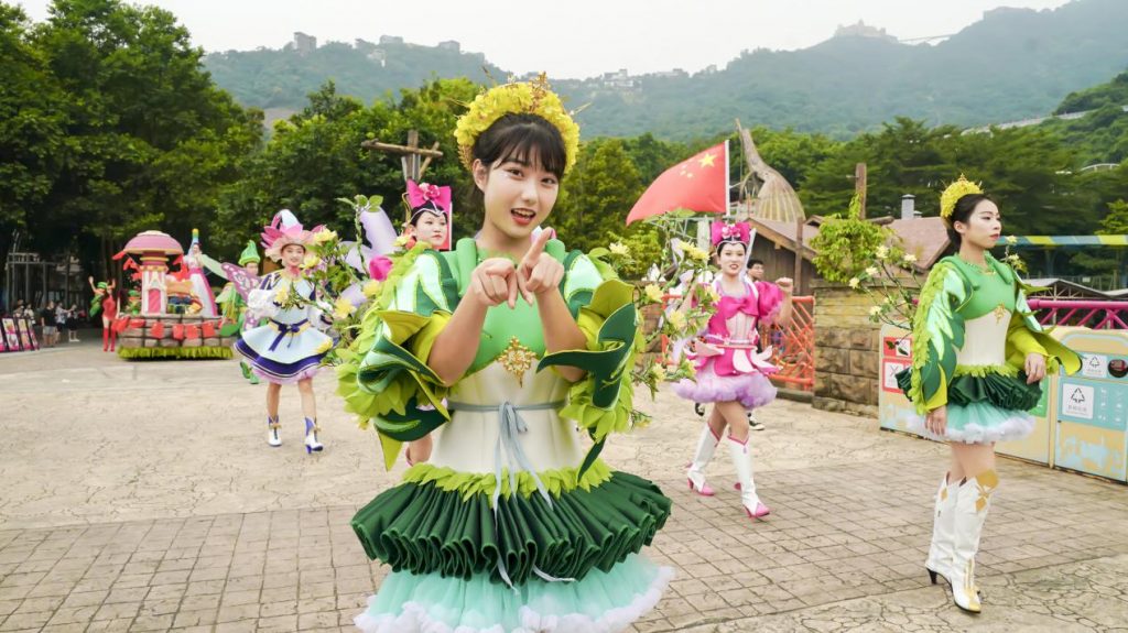 文明安全出游 深圳东部华侨城节庆氛围浓厚