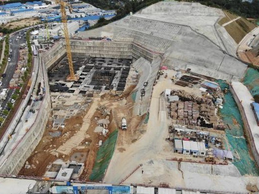 清华珠三角研究院粤港澳大湾区创新基地开始主体结构施工