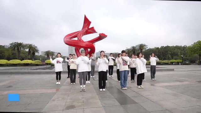 粤港澳学子为北京冬奥会加油助威