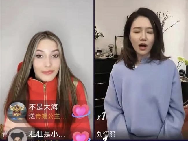 谷爱凌直播，这人气真是爆炸 