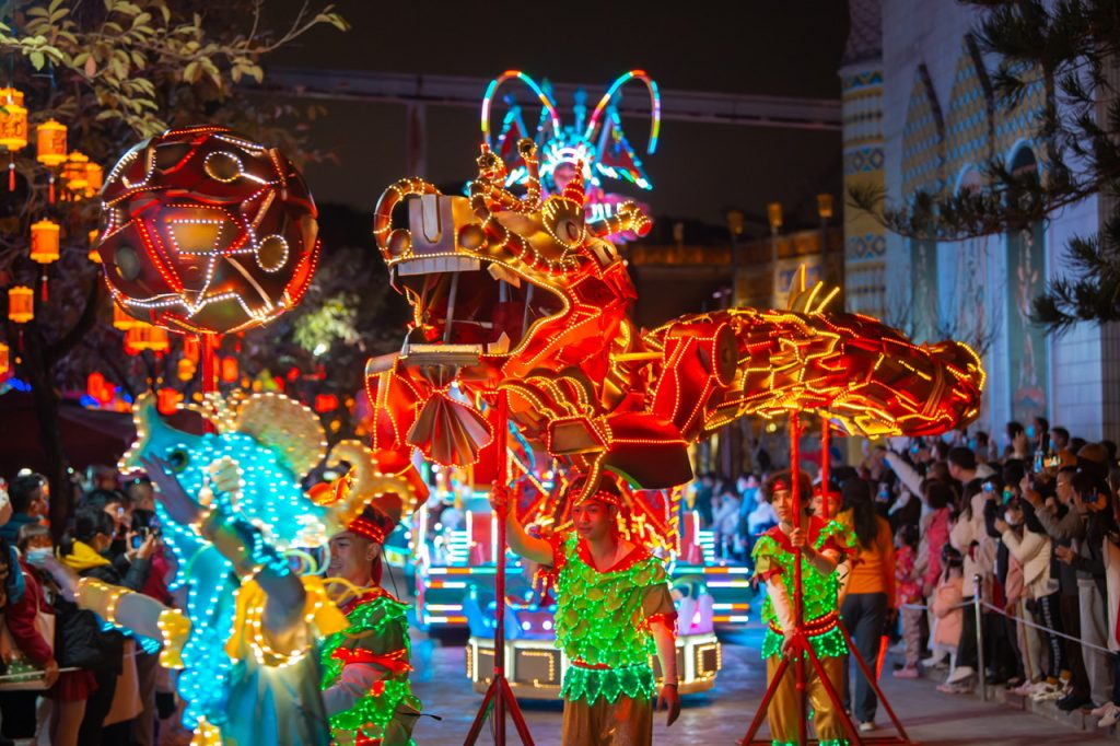 锦绣中华虎年巨献,全新项目花车大巡游春节亮相——传统中国年,锦绣味最浓!