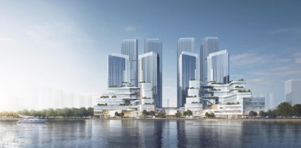 越秀和广百要在广州建一个海港城，最新规划来了 
