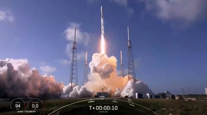 上周47颗星链卫星上天后，SpaceX又发射48颗 