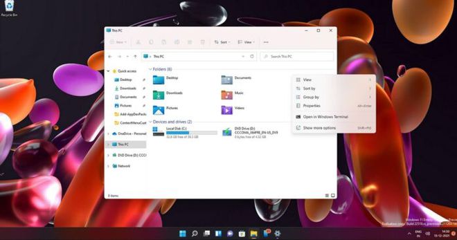 微软：已使 Win11 右键菜单调出速度加快 