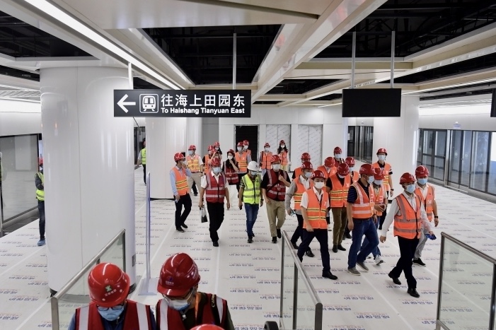 深圳市轨道交通12号线全线热滑试验成功 