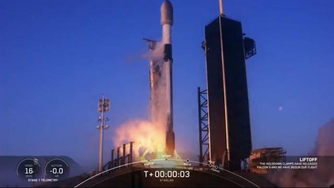 SpaceX再发53颗星链卫星 五天发射三批星链 
