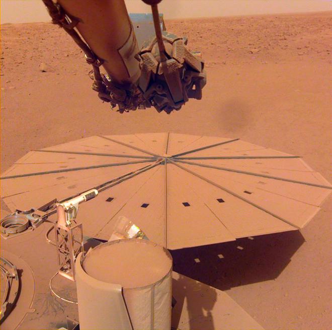 美洞察号火星着陆器将退役，已探测到1300多起火星地震 