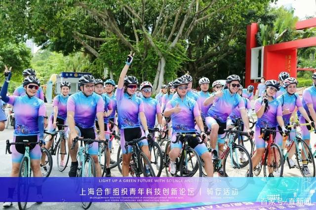 打卡深圳地标！中外Z世代青年快乐骑行 