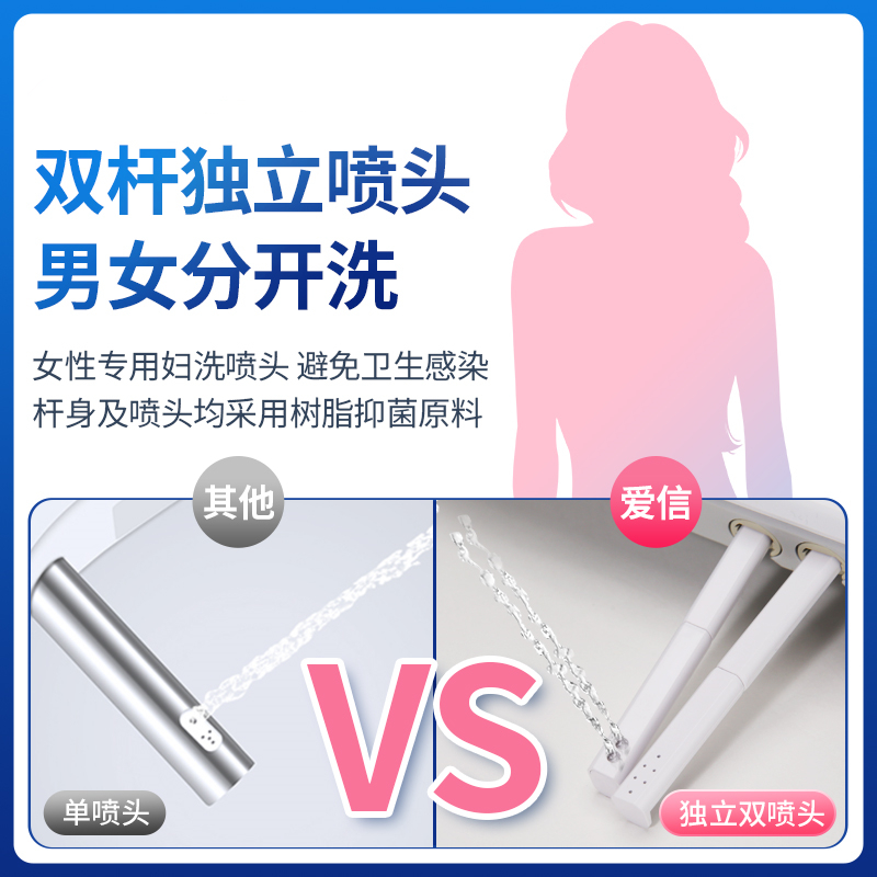 爱信（AISIN）双杆智能马桶盖|科技呵护健康从如厕开始  