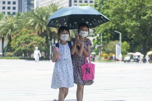 广州11区齐发“高温橙警”，市区或现38℃炙烤天￼
