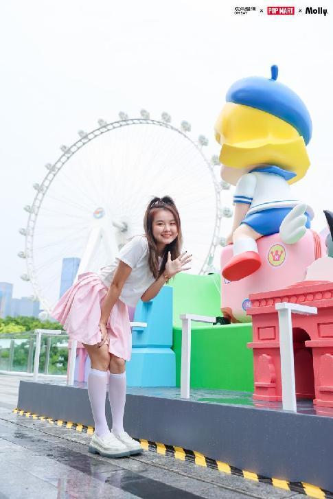 潮流巨星MOLLY空降欢乐港湾——“MOLLY放空的一天”全国首展开启  