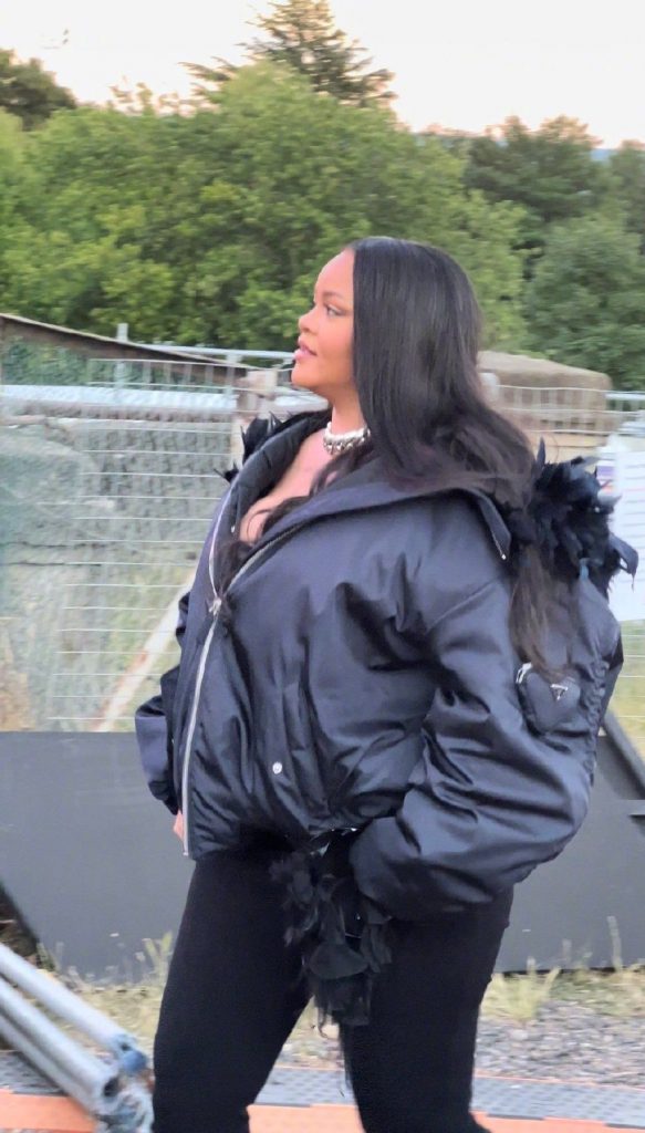 Rihanna产后首次公开露面 现身音乐节引围观