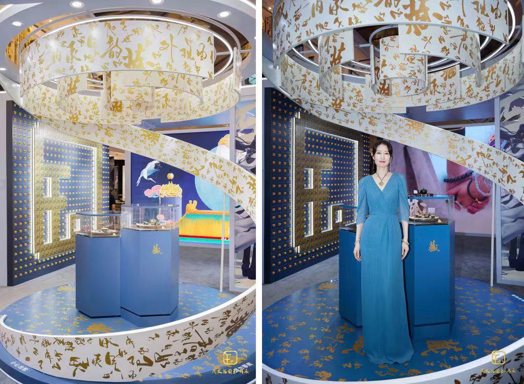 周大福国玉·传承描绘画卷奇境,刘敏涛邀你探寻宝藏与家藏华品