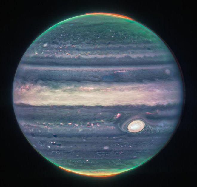 NASA发布韦伯最新木星高清图像：“从未见过这样的木星” 