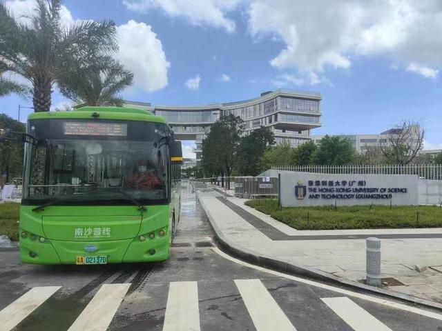  今起南沙35路、G2路公交车增加停靠港科大（广州）站
