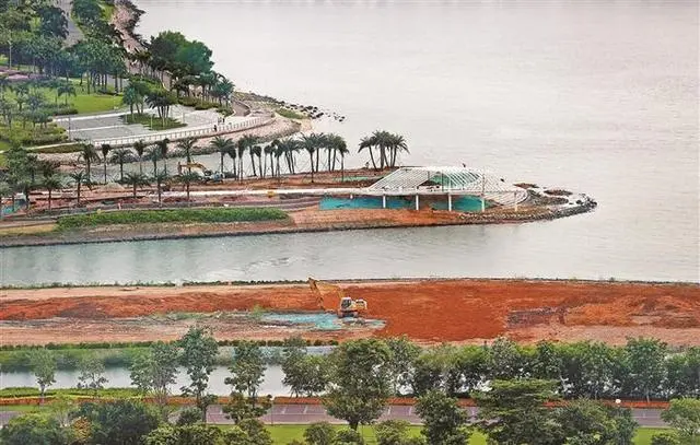 深圳西部沙滩为何消失 
