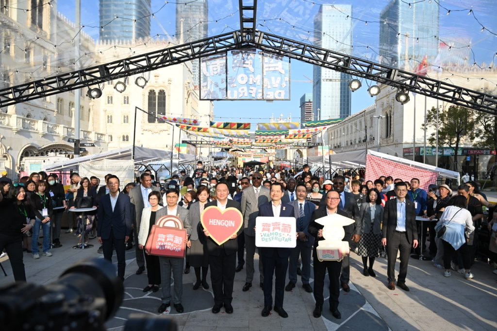 “齐齐葡”市集横琴开幕,葡澳特色美食产品亮相合作区