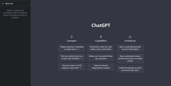 ChatGPT 出现严重漏洞：用户能看到其他人的聊天标题