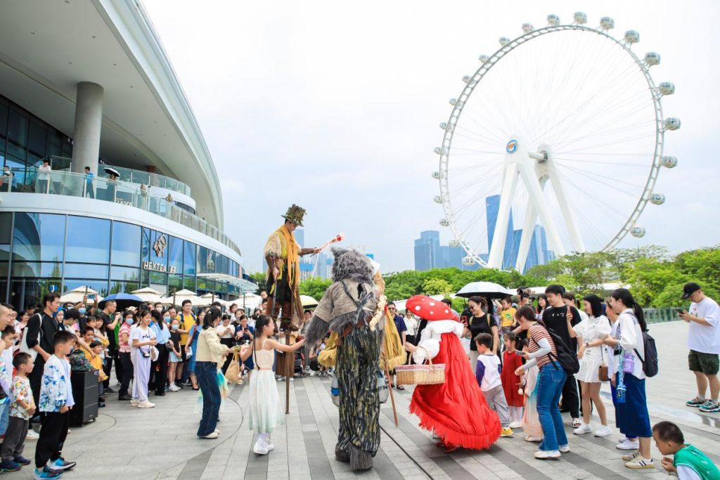 五一假期 歡樂港灣及濱海廊橋好“戲”上演