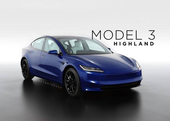 新 Model 3 内饰曝光：加入线控转向，扬声器、座椅也有升级