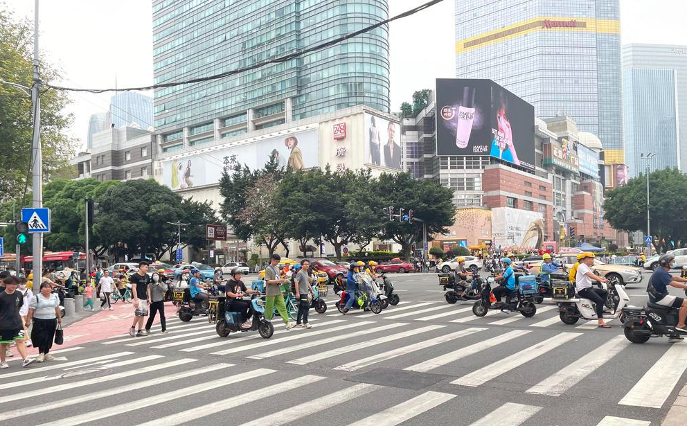 广州天河商圈“黄金十字路口”地下人行道，力争今年年底开展主体建设