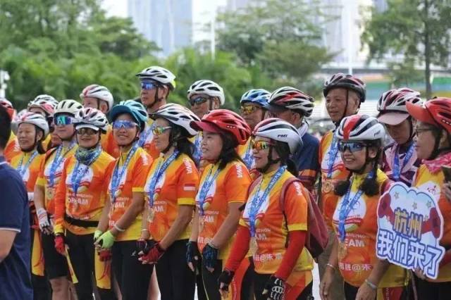 2023广州骑行大会火热启动 海丝非遗亚运行鸣笛发车