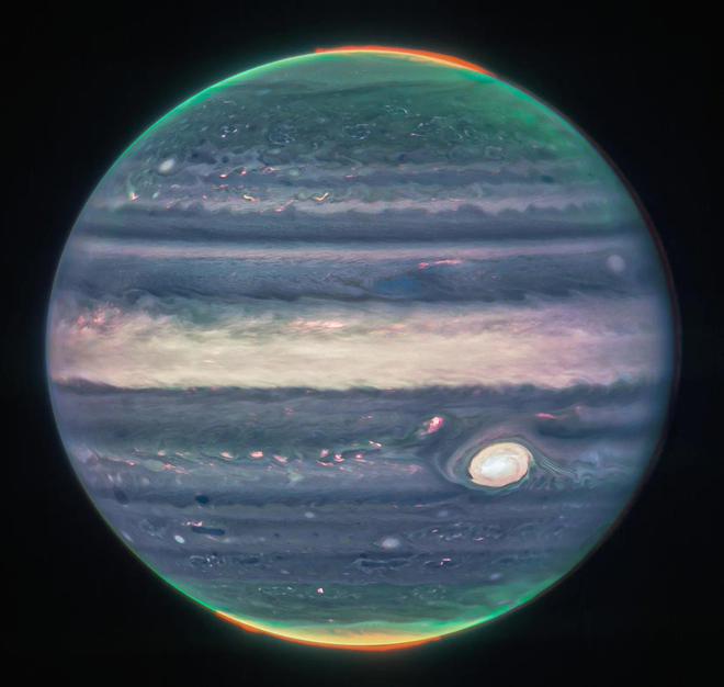 流速 515 公里 / 小时，韦伯空间望远镜观测到木星超强急流