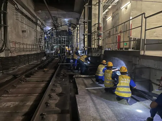 广州地铁在建线路刷新进度条：多条线路土建工程完成逾九成