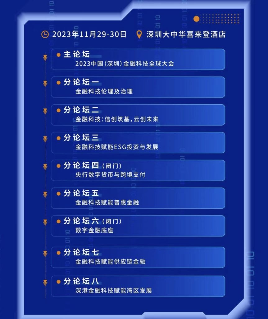 2023深圳国际金融科技节即将开幕