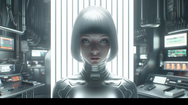 效果炸裂！中国首部生成式AI科幻预告片《2140•图灵梦境》