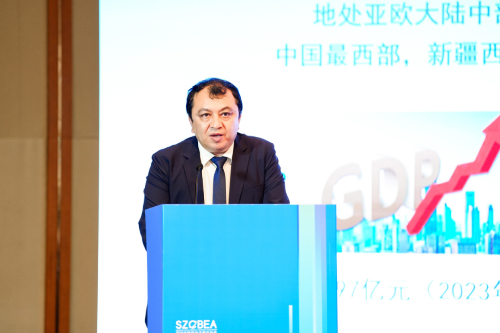 喀什市国际物流供应链招商推介会暨“深企喀什行 · 共享新机遇”活动启动式在深成功举办!