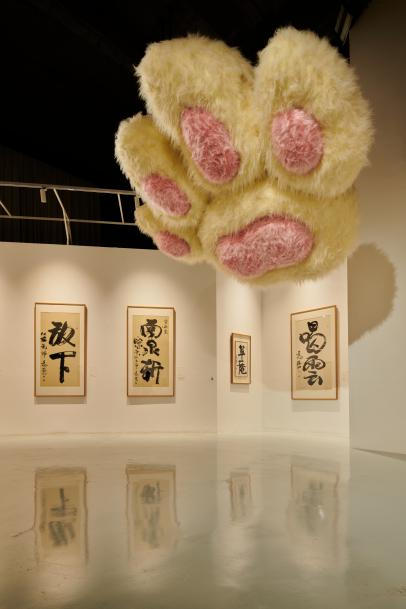 冯唐“我是猫”艺术展全国首展在深业上城启幕