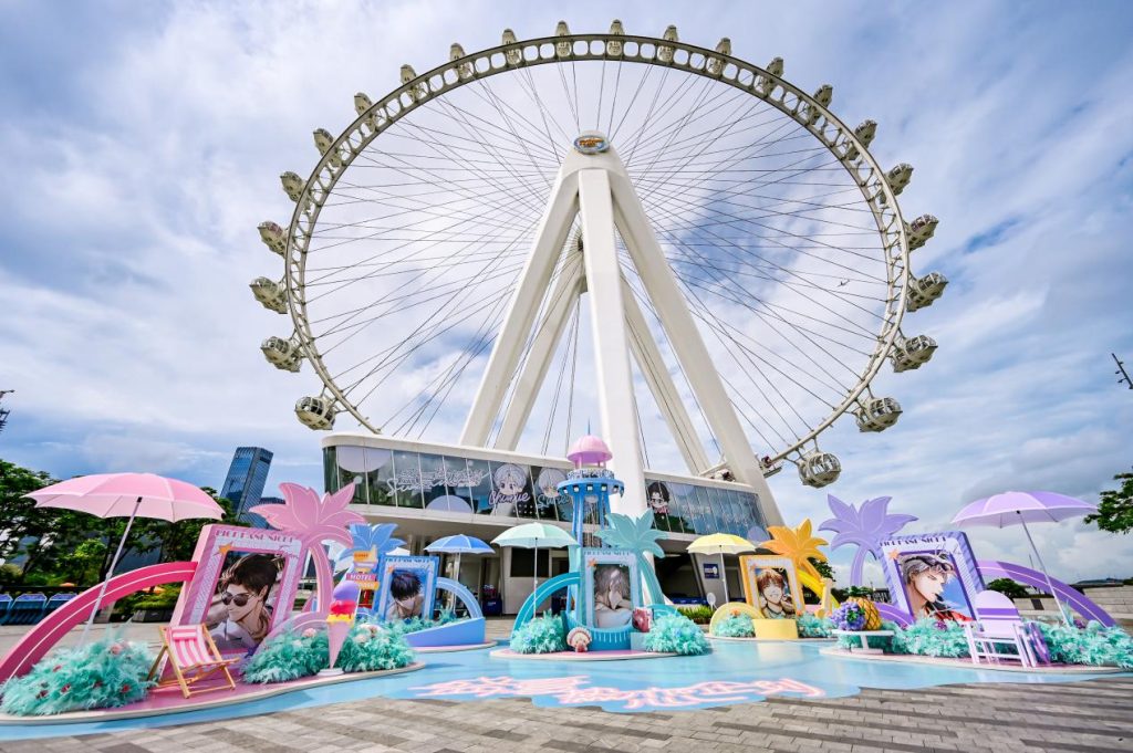 欢乐港湾携手光与夜之恋开启盛夏热恋企划