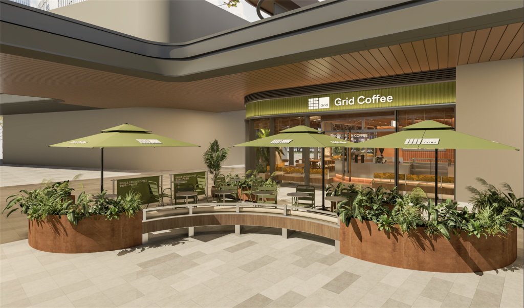Grid Coffee华南首店深圳开城 深圳龙岗大运天地店与您见面
