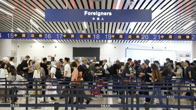 广州边检总站验放出入境人员突破1000万人次