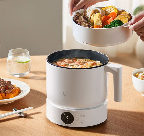 小米米家多功能电煮锅 1.5L 上架：1000W 功率，售 149 元