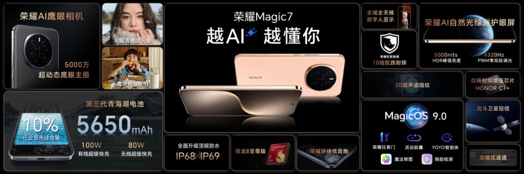 荣耀Magic7系列震撼发布:首发搭载AI智能体,引领智能手机迈入智能体新时代