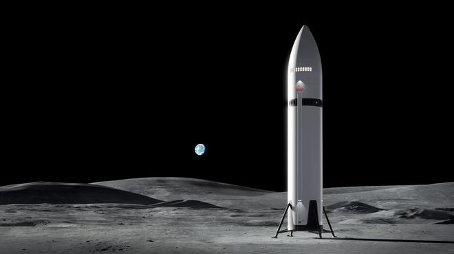 NASA登月任务中SpaceX 星舰分多种不同版本型号，正申请FCC许可中