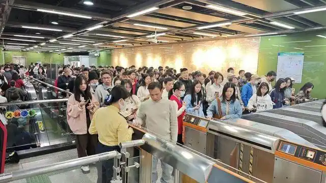 2025年元旦广州地铁运客969.3万人次