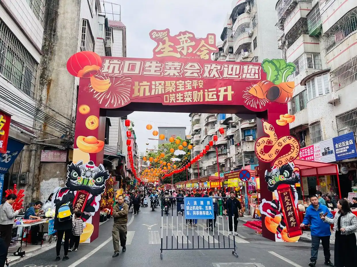 传承300多年 2025年广州荔湾坑口生菜会盛大开幕