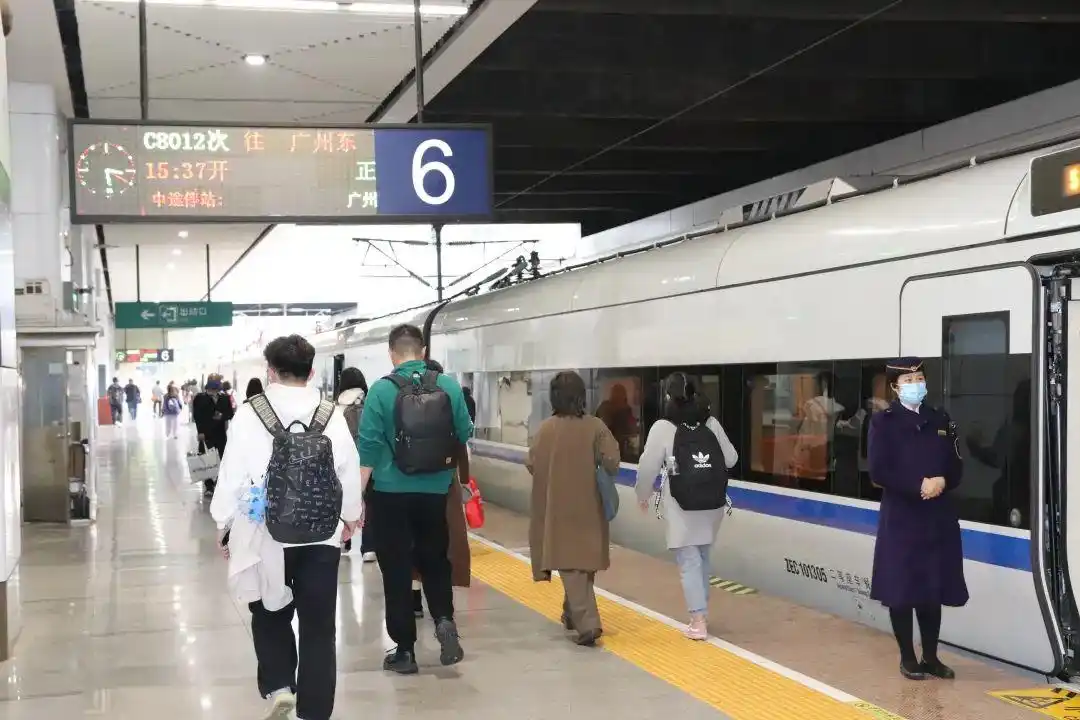 广深城际优化和调整，3月7日起深圳⇌广州东1小时！