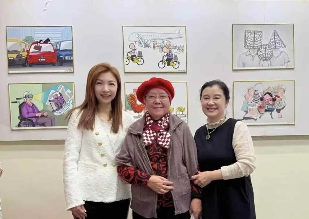 首次广东省女漫画家作品展在广州海珠新港街道开幕